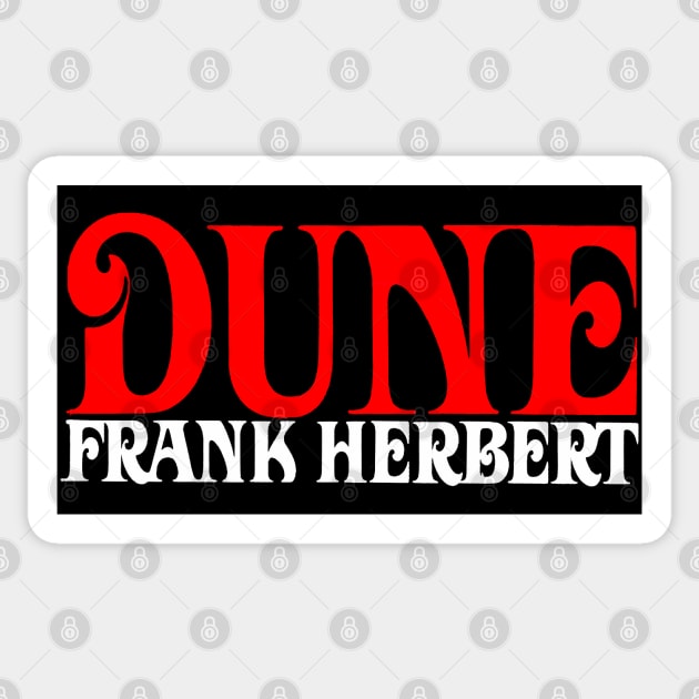 Retro Dune Logo Sticker by ChrisShotFirst